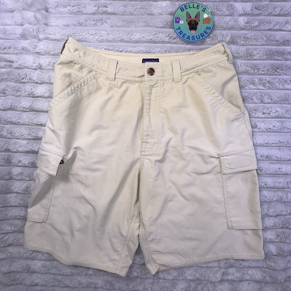 Patagonia Men's 32 Tan Compound Cargo Versatile Swim Shorts Outdoors Hiking
